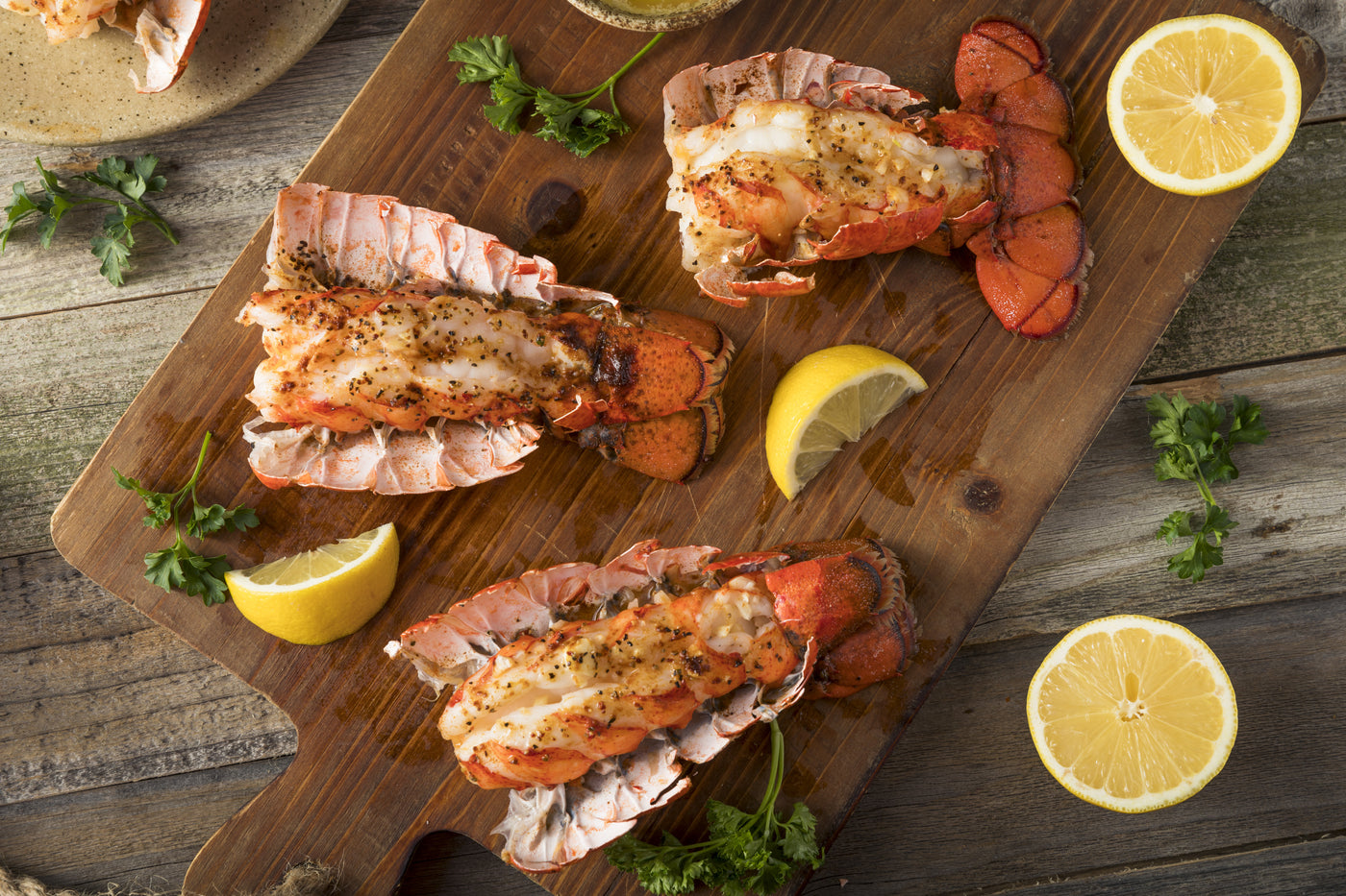 Easy Baked South African Lobster Tails
