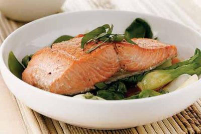 Sweet and Nutty Coho Salmon