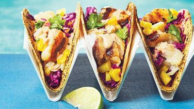 Grilled Haddock Tacos with Chipotle Mayo