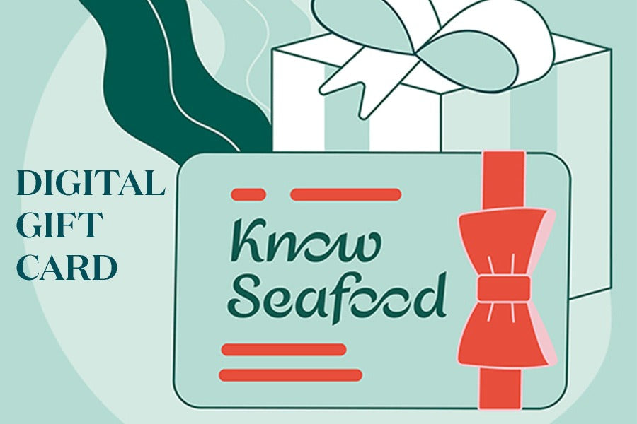 KnowSeafood digital e-gift card