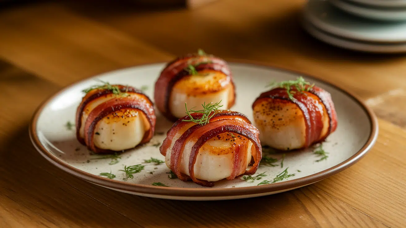 Bacon-Wrapped_Garlic_Scallops