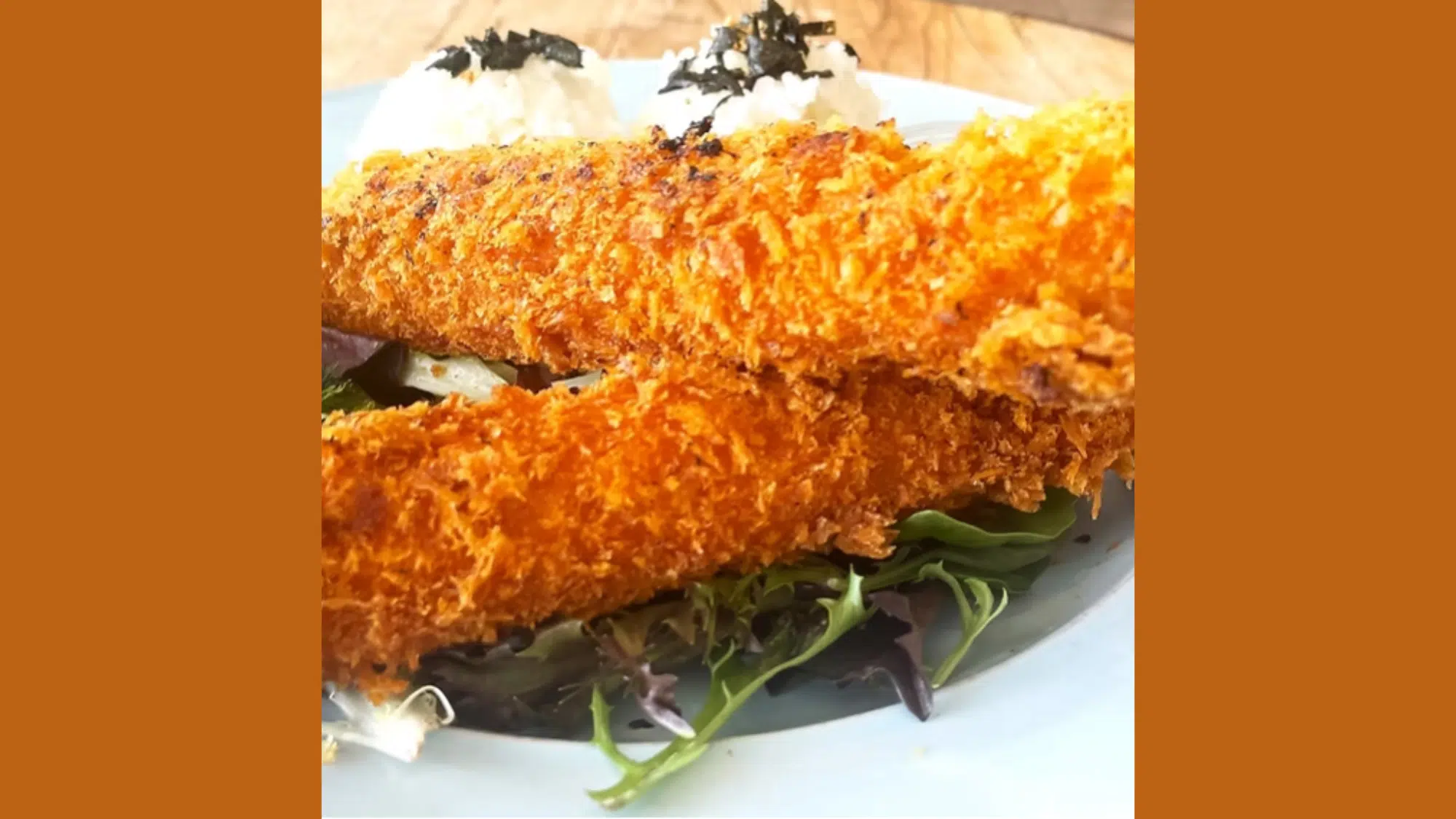 Crispy Shrimp Katsu Plate