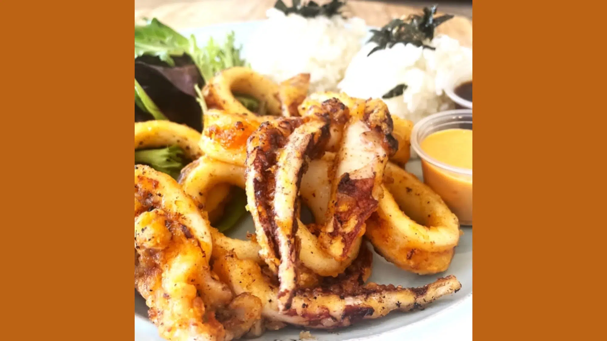Crispy Squid Plate