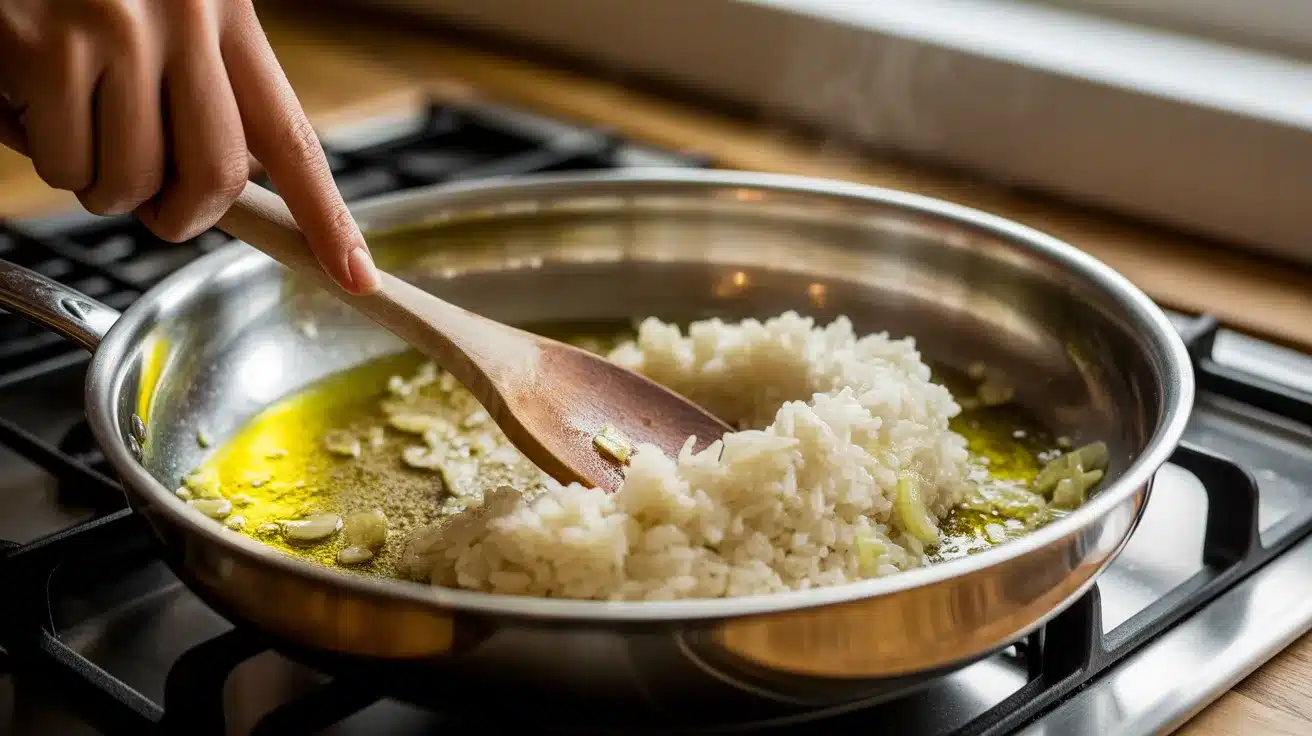 Add the Rice