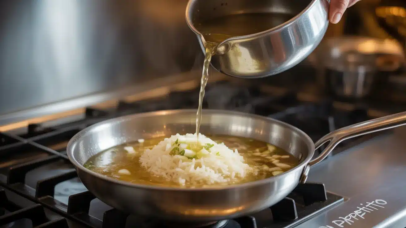 Add the Broth