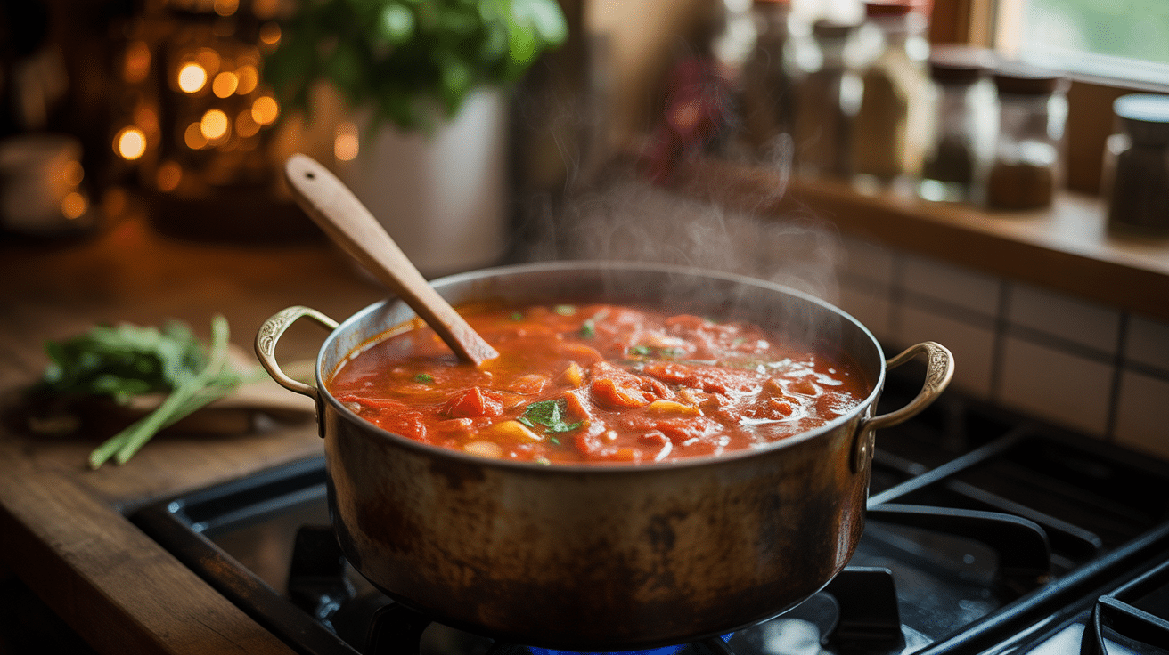 Making the Sauce