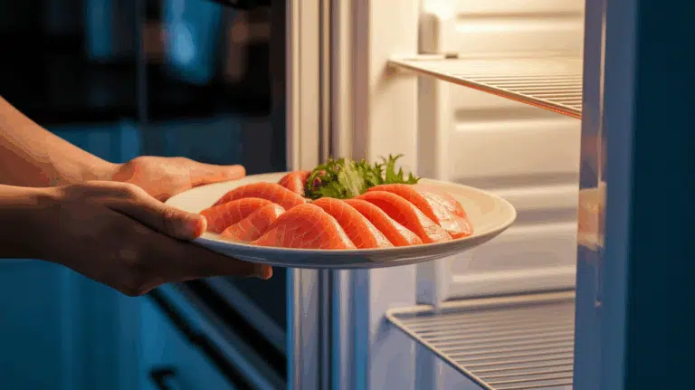 how long does sashimi last in fridge