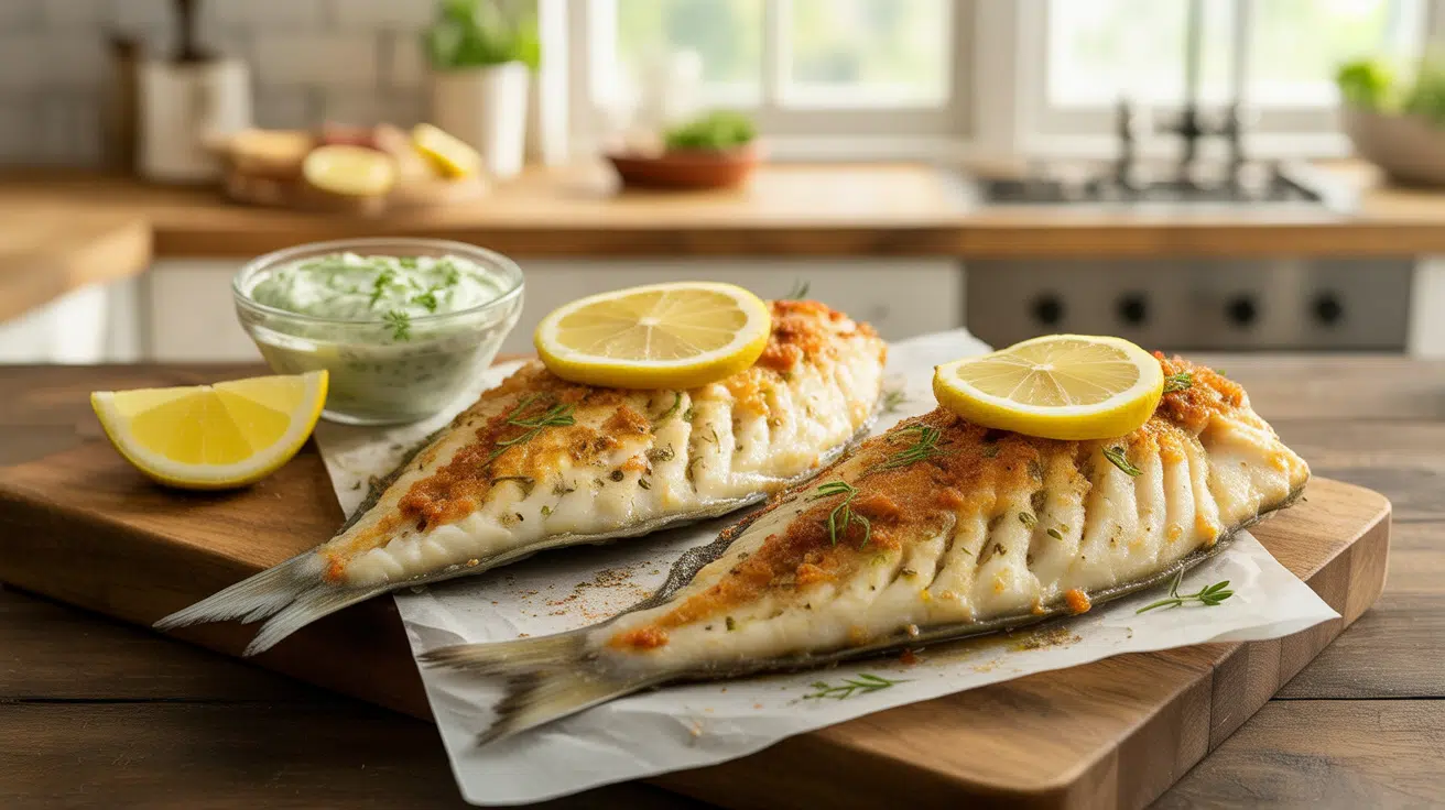 oven baked basa fish fillets
