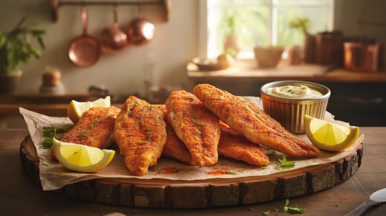 spicy kajun basa fillets