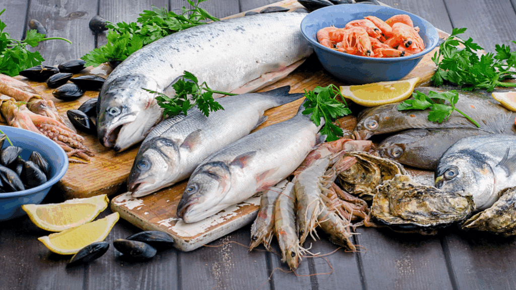types of seafood