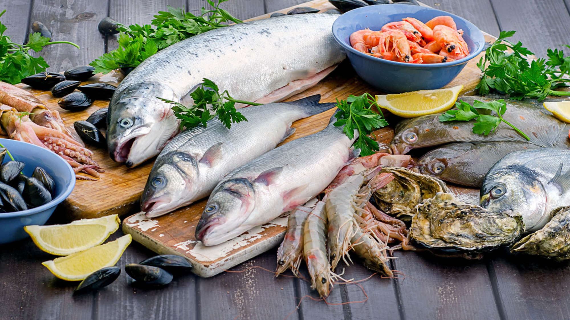 types of seafood