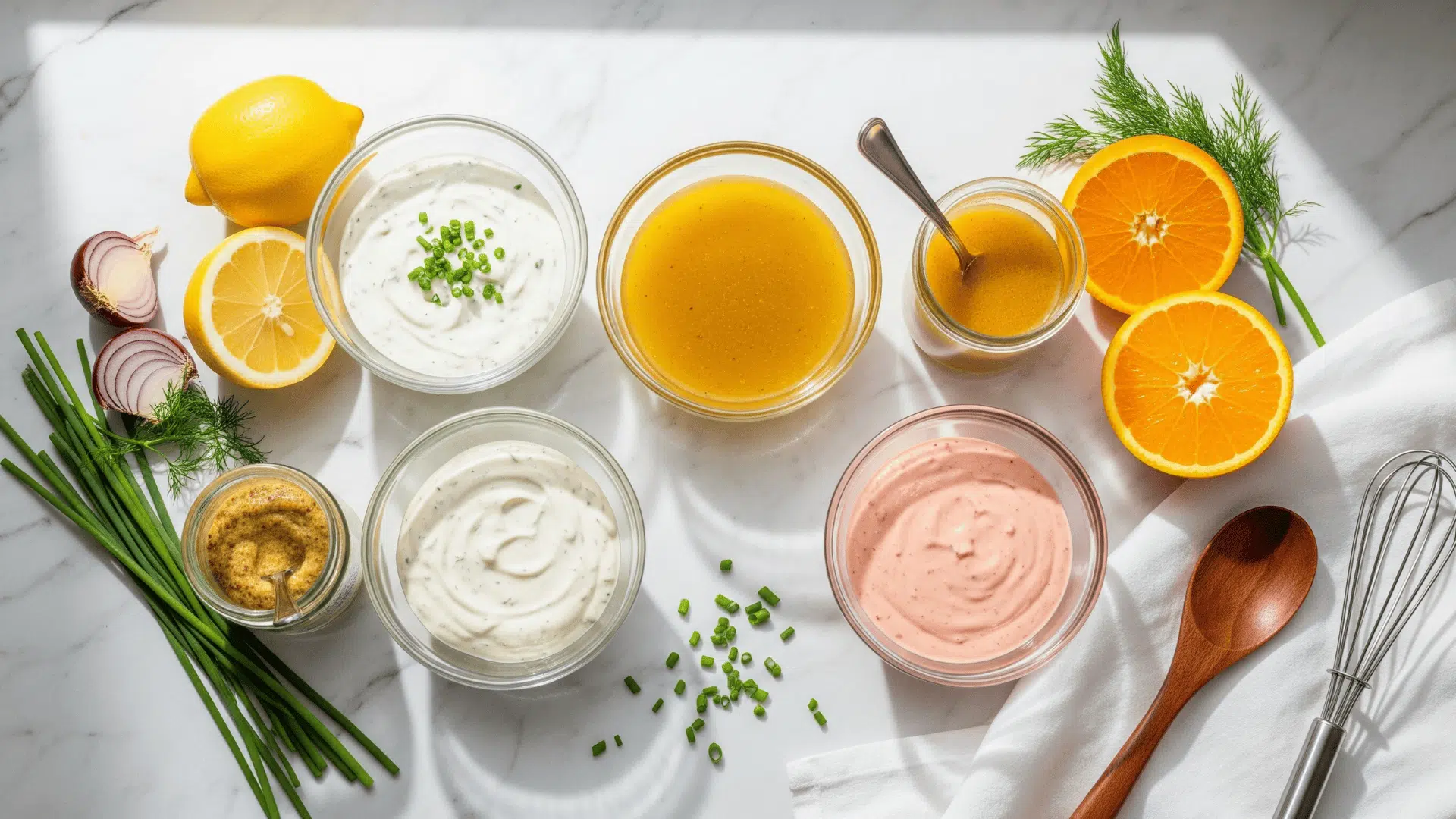 Certain Dressing Options for Snow Crab Salad