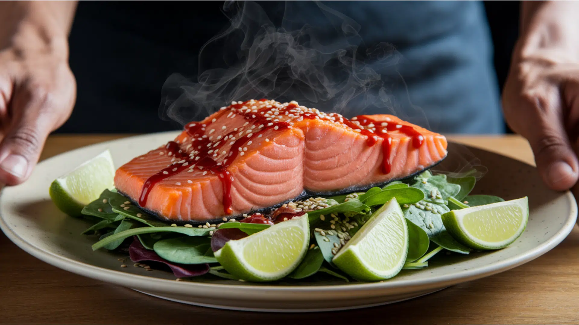 Chili Crisp Salmon Salad
