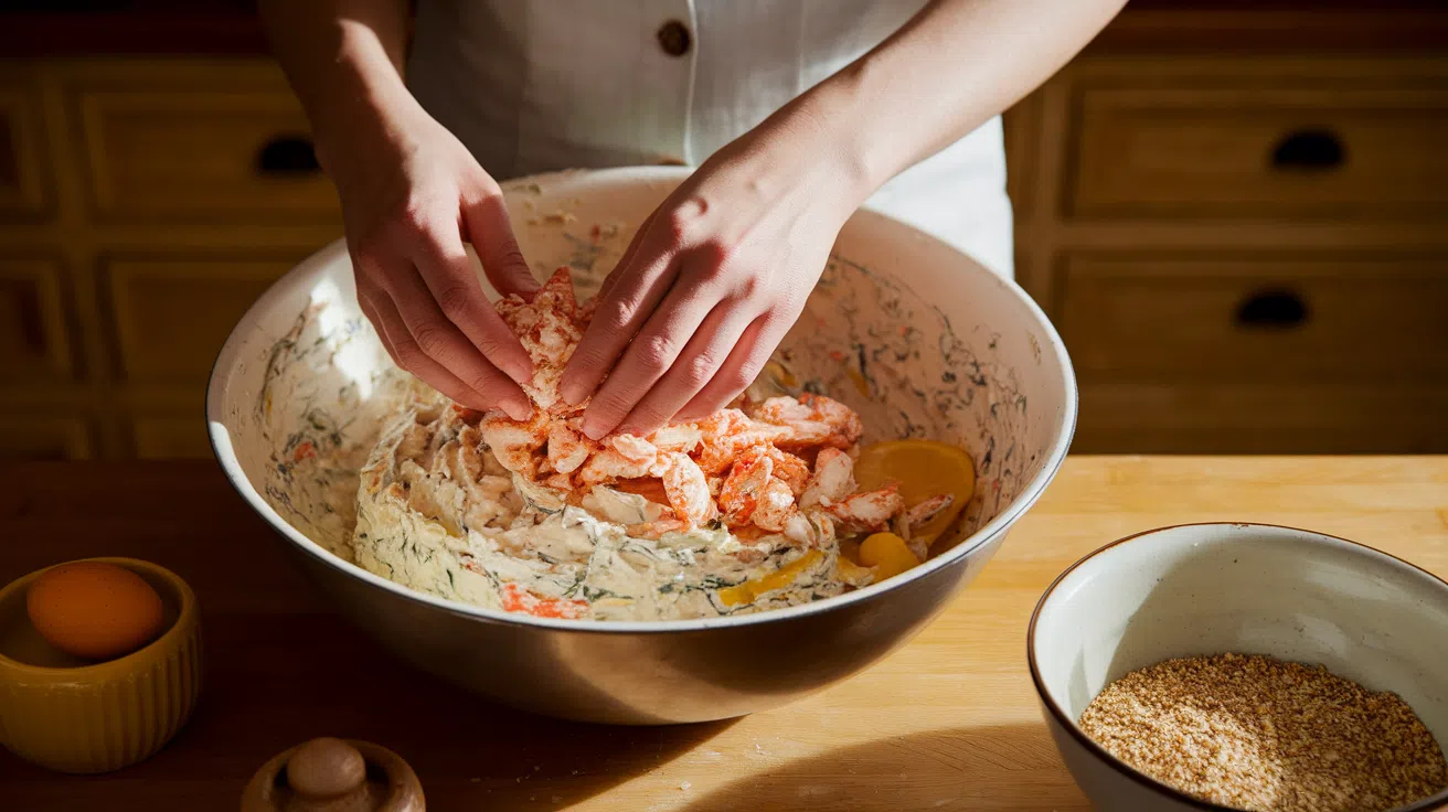 Fold in Crab Last, Gently