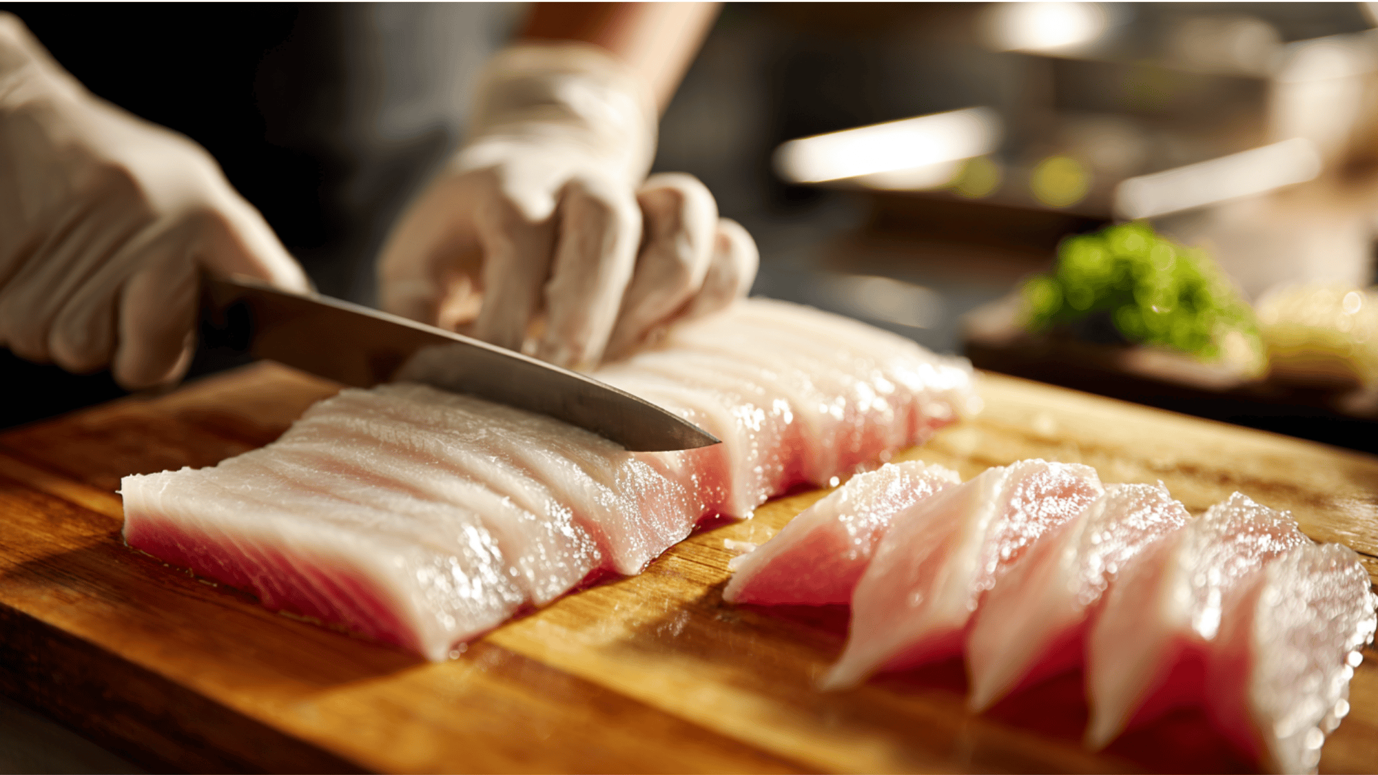 Slice the Yellowtail