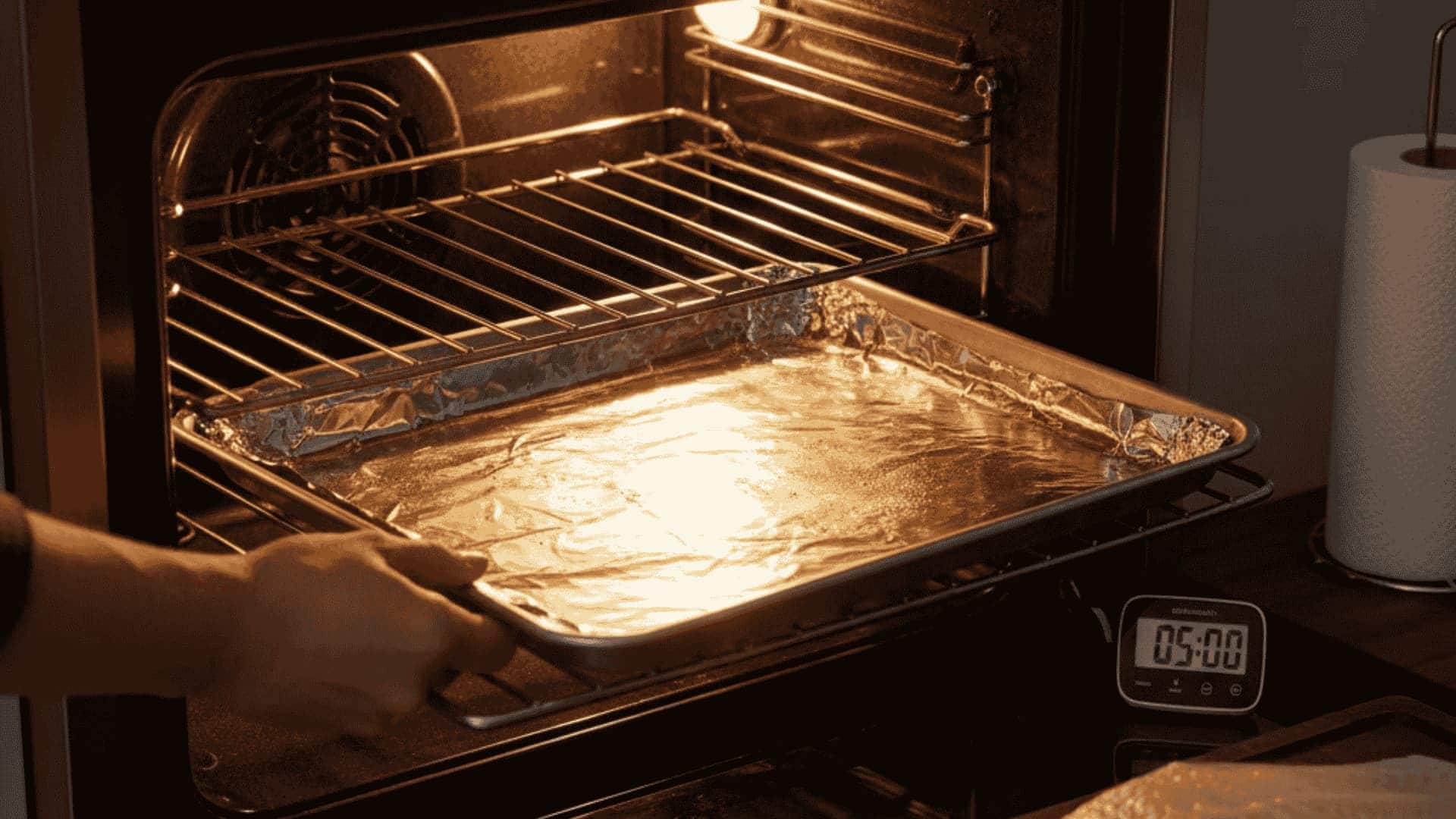oven rack positioned six inches below broiler - foil lined baking sheet lightly sprayed for broiled cod