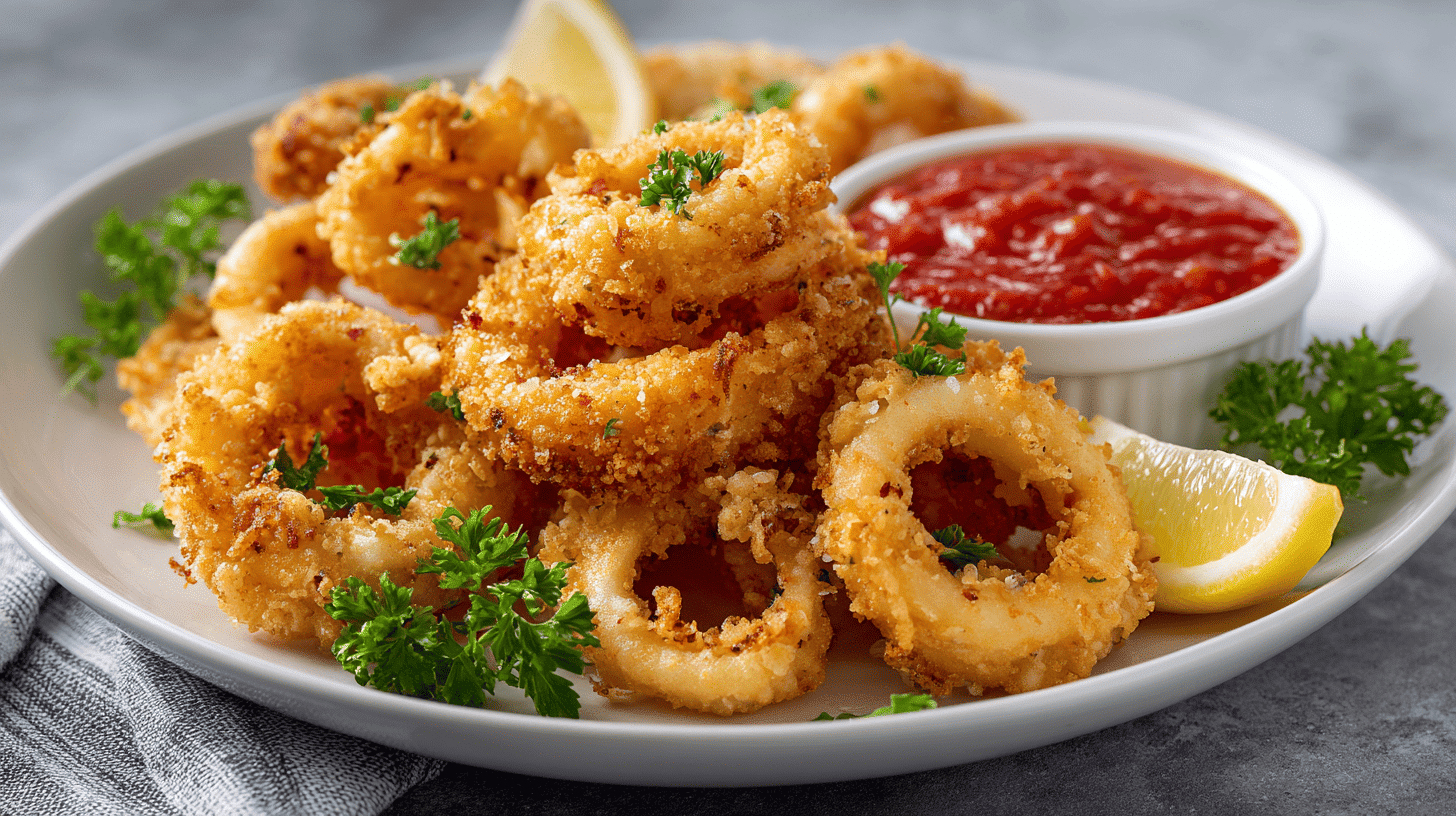 Classic Fried Calamari Rings