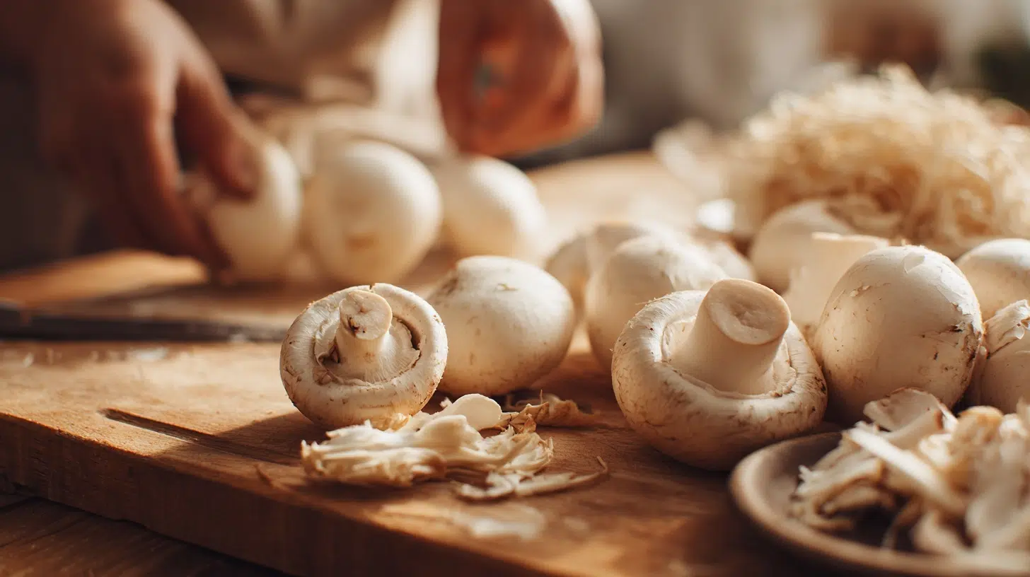 clean and prep your mushroom