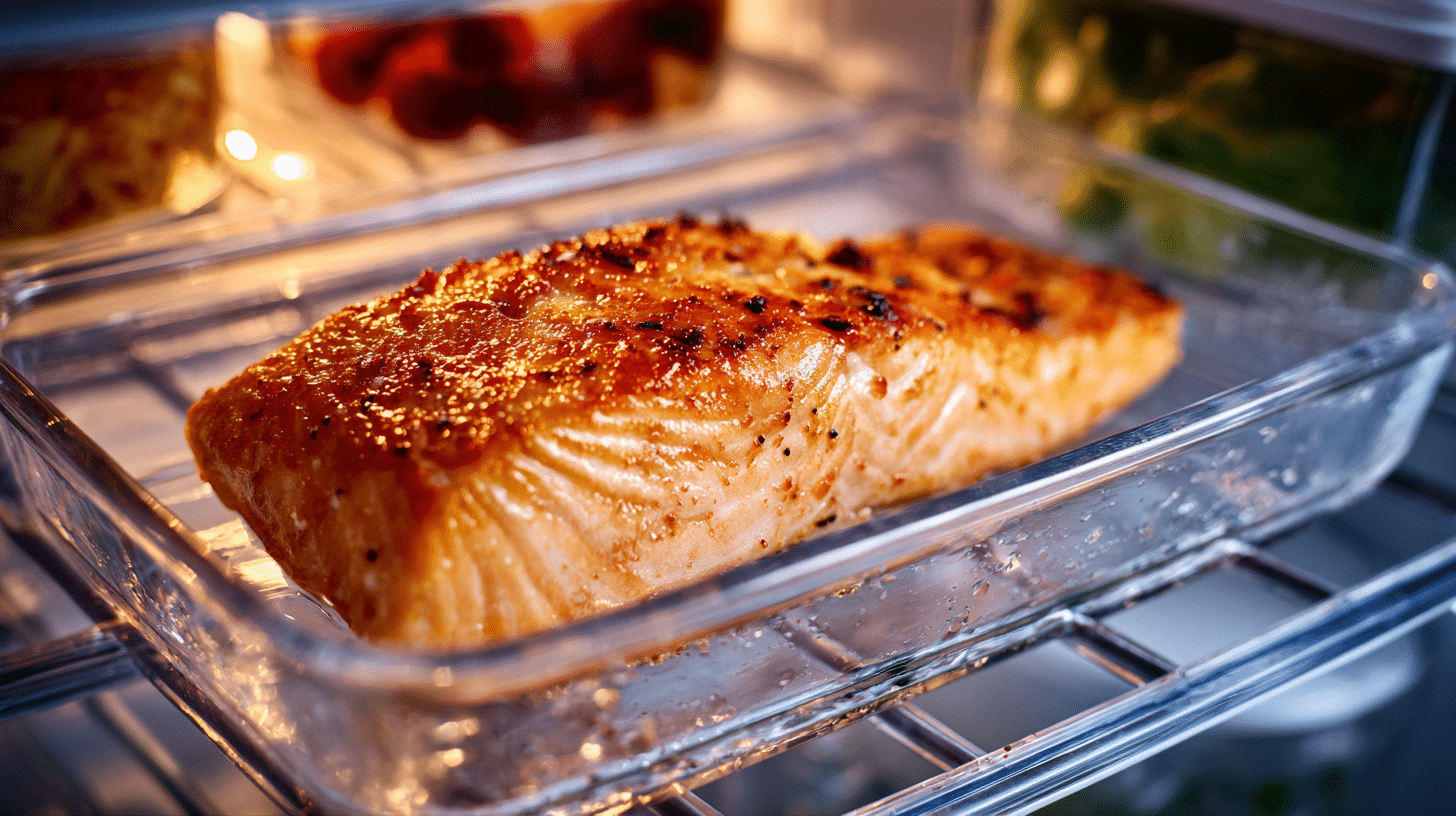 how long can cooked salmon stay in the fridge
