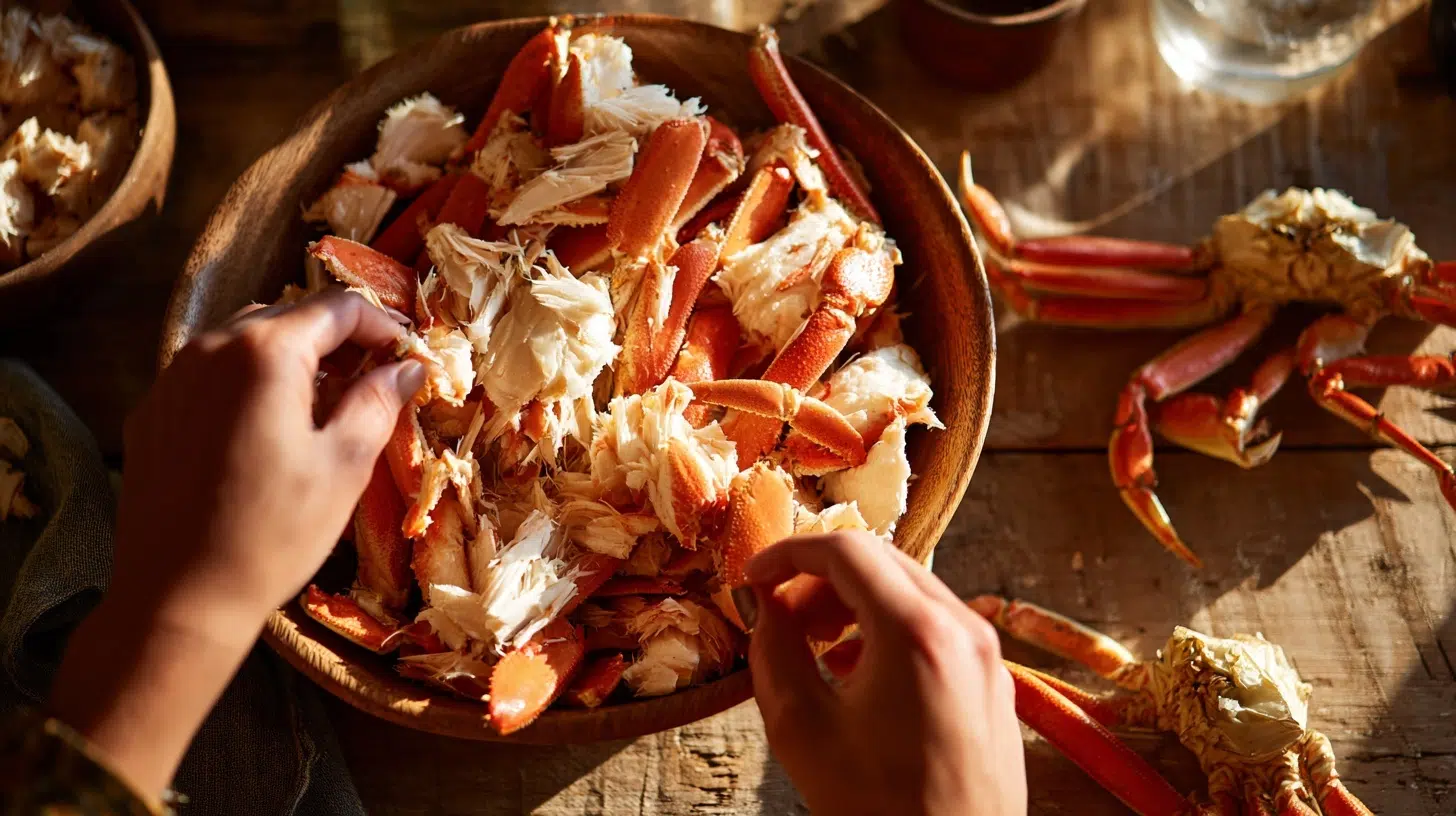 prep your crab meat
