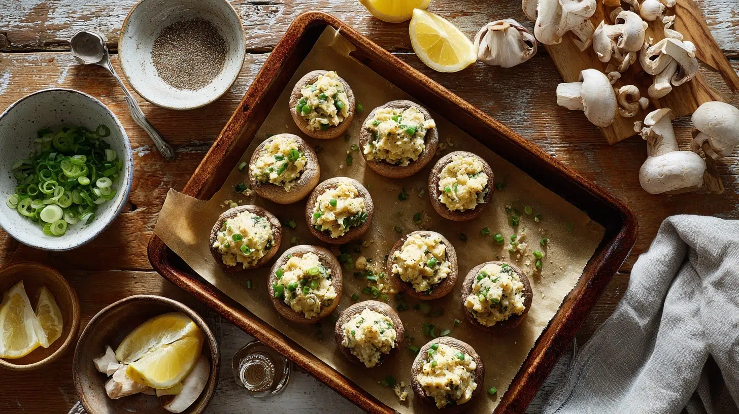 stuff those mushrooms