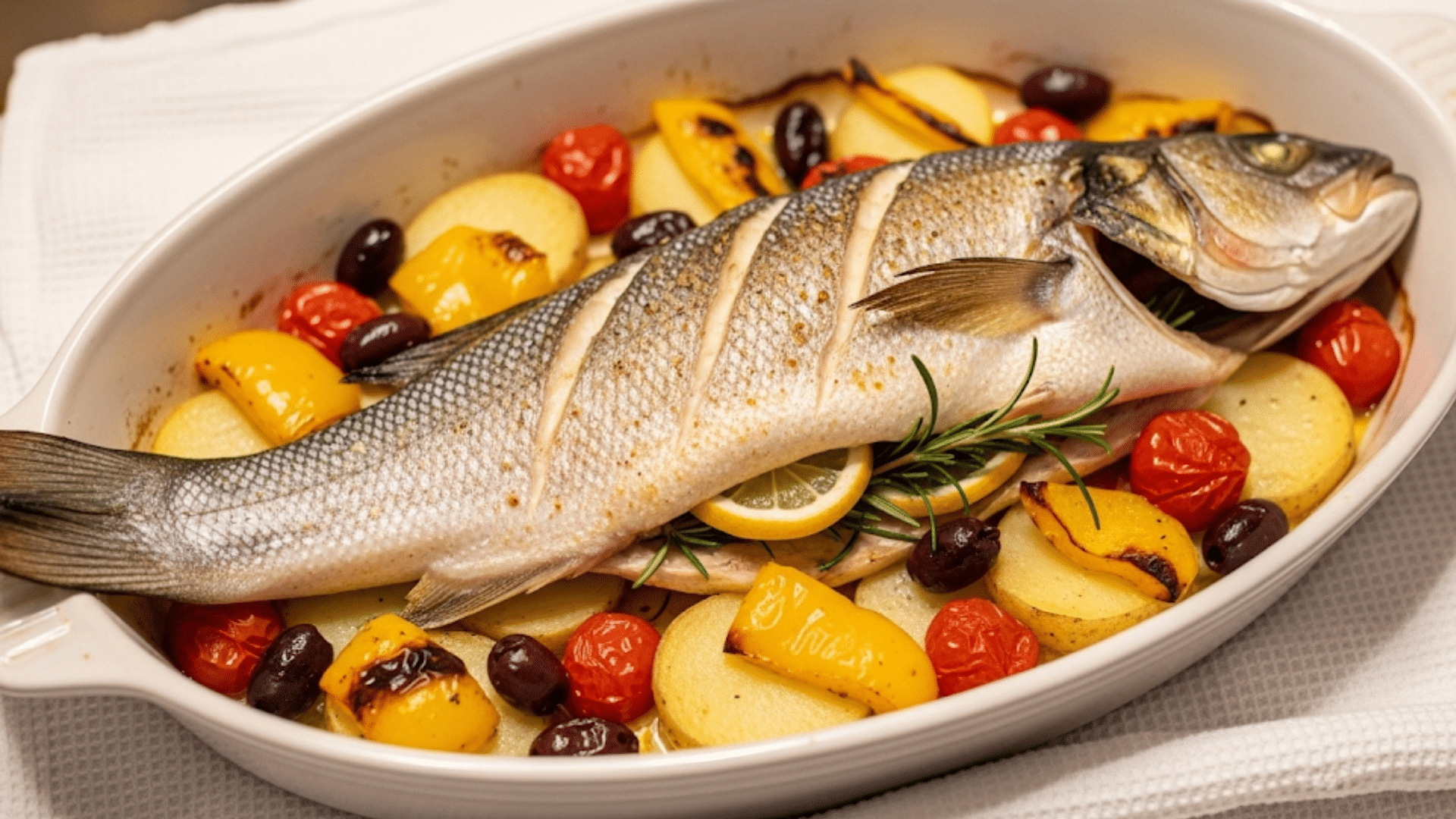 branzino al forno