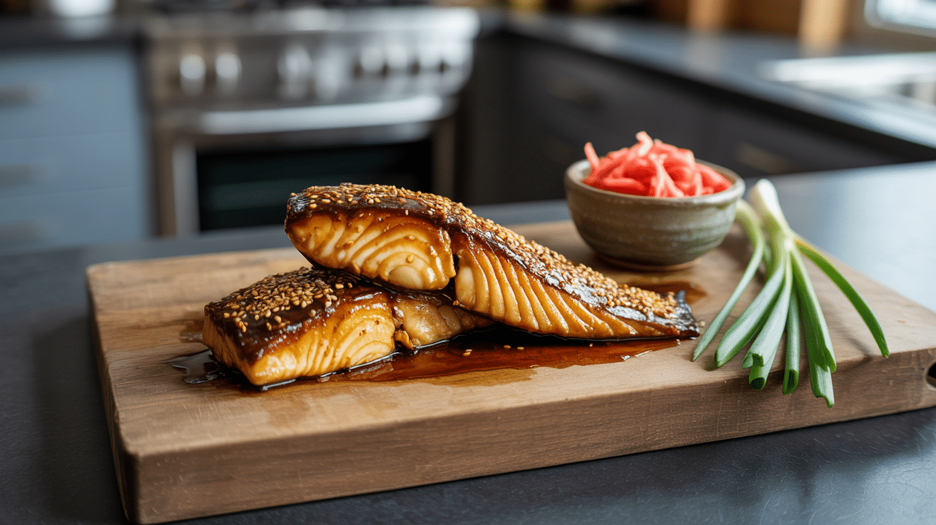 fish fillets salmon cod halibut or mackerel