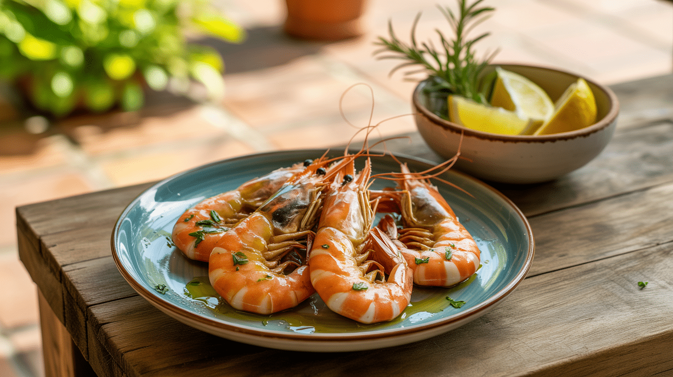 gamberoni alla griglia