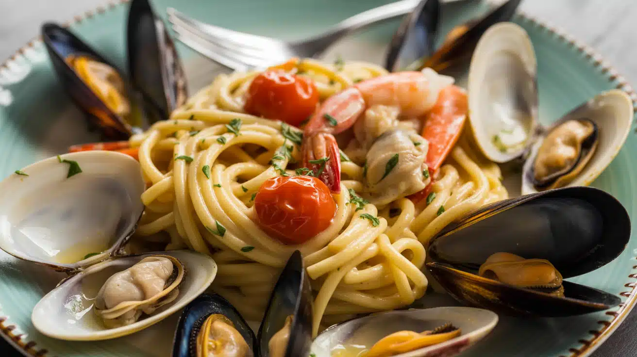 linguine ai frutti di marex