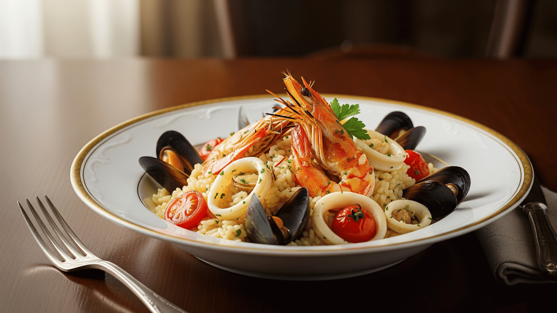 recipe 1 classic style with mixed shellfish