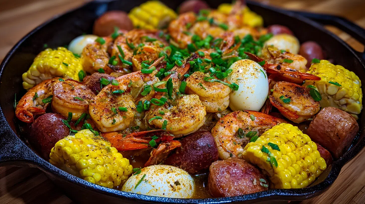 a garlic butter version for rich flavor