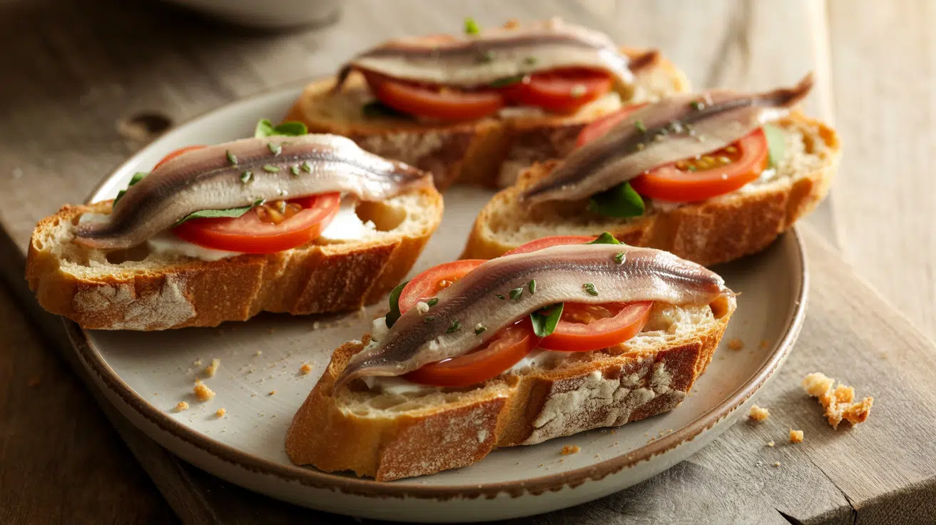anchovy toasts