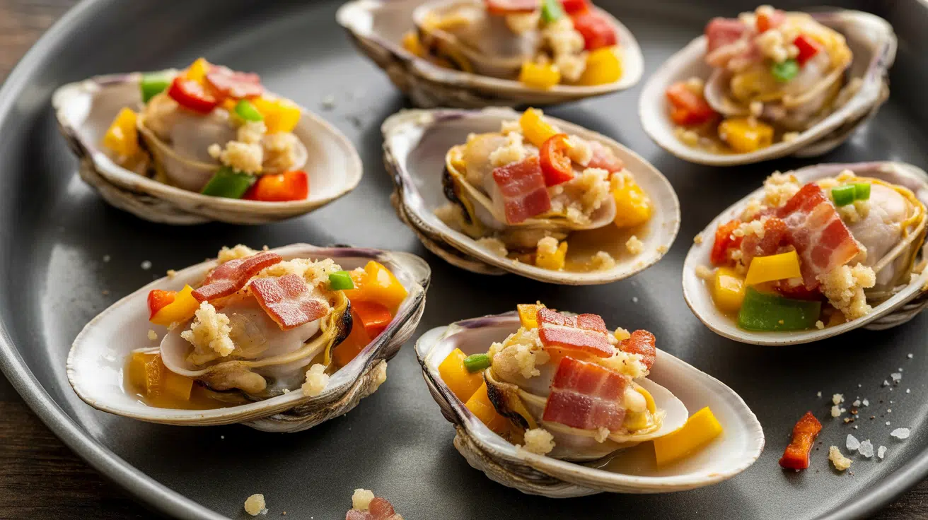 baked clams casino