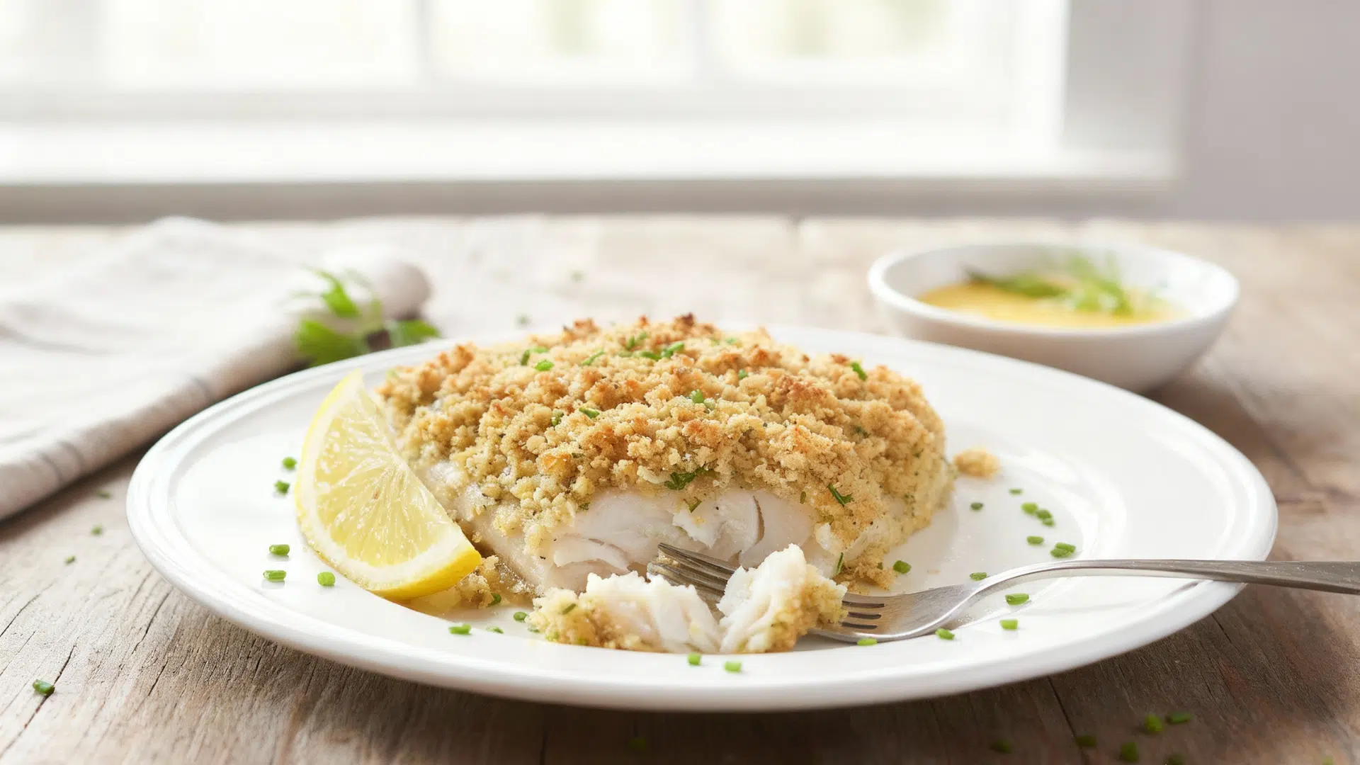 baked haddock with breadcrumbs