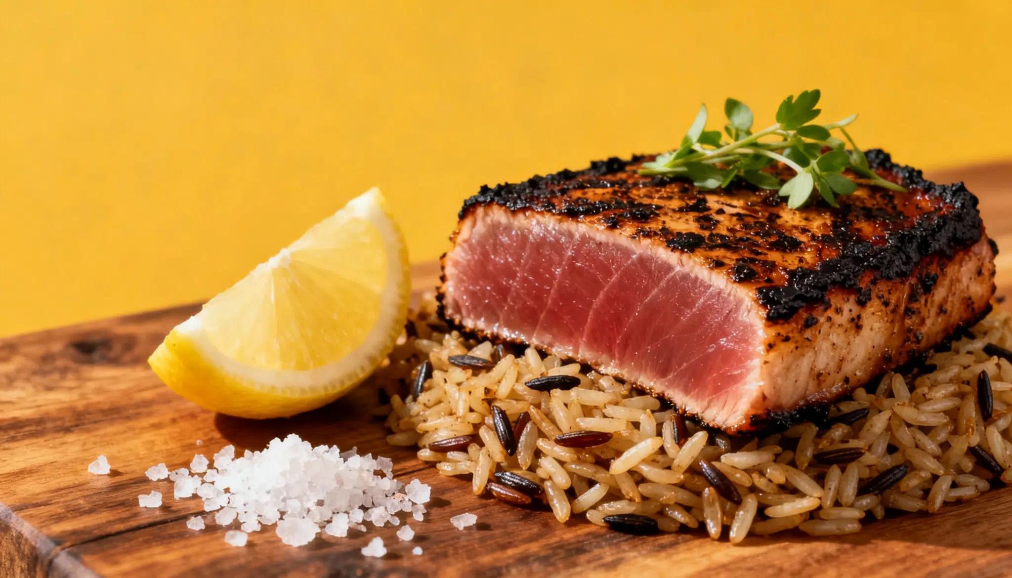blackened ahi tuna