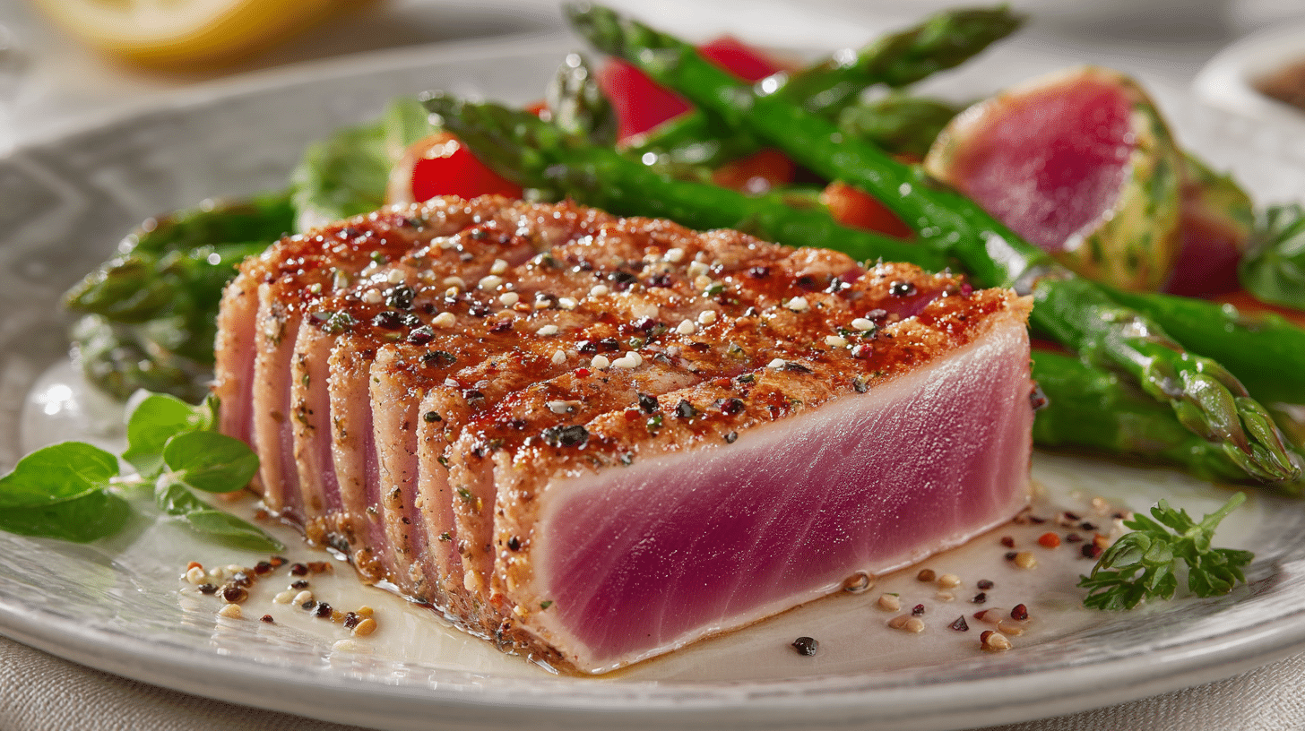 classic seared ahi tuna recipe