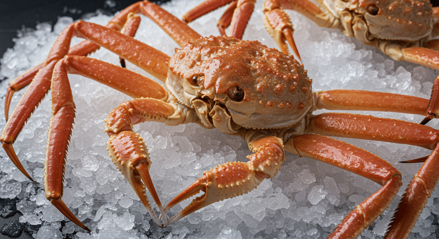 how many clusters is a pound of snow crab legs