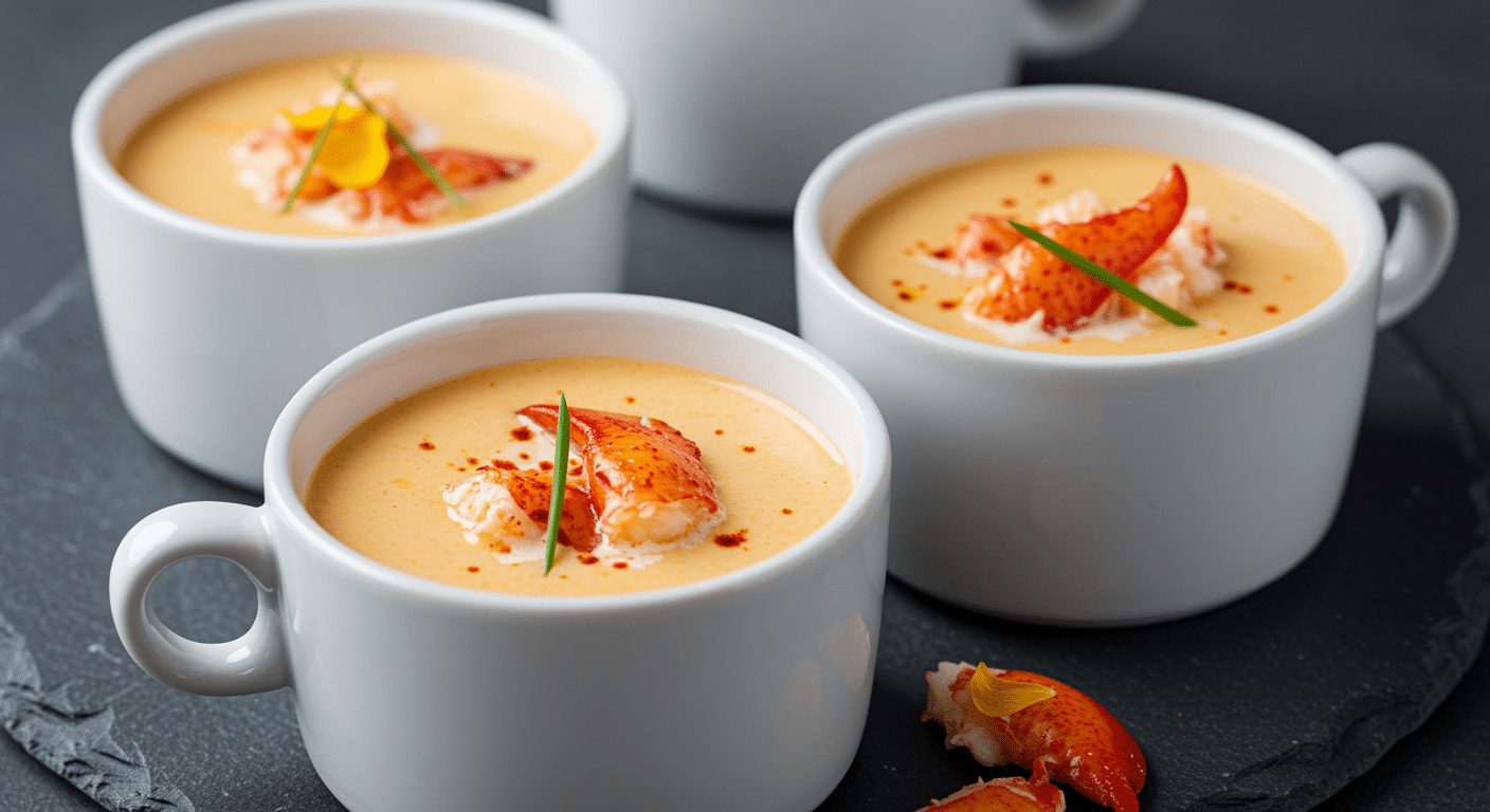 lobster bisque cups