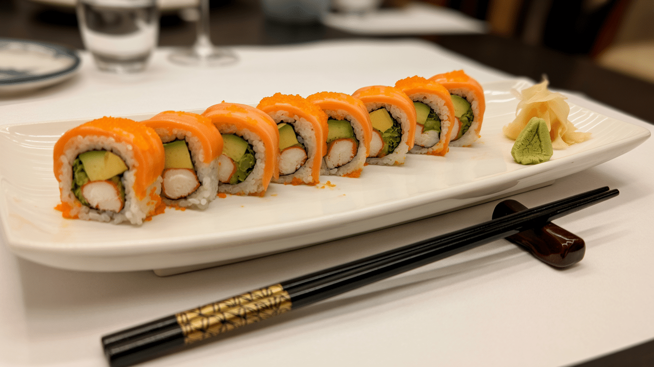 masago california roll
