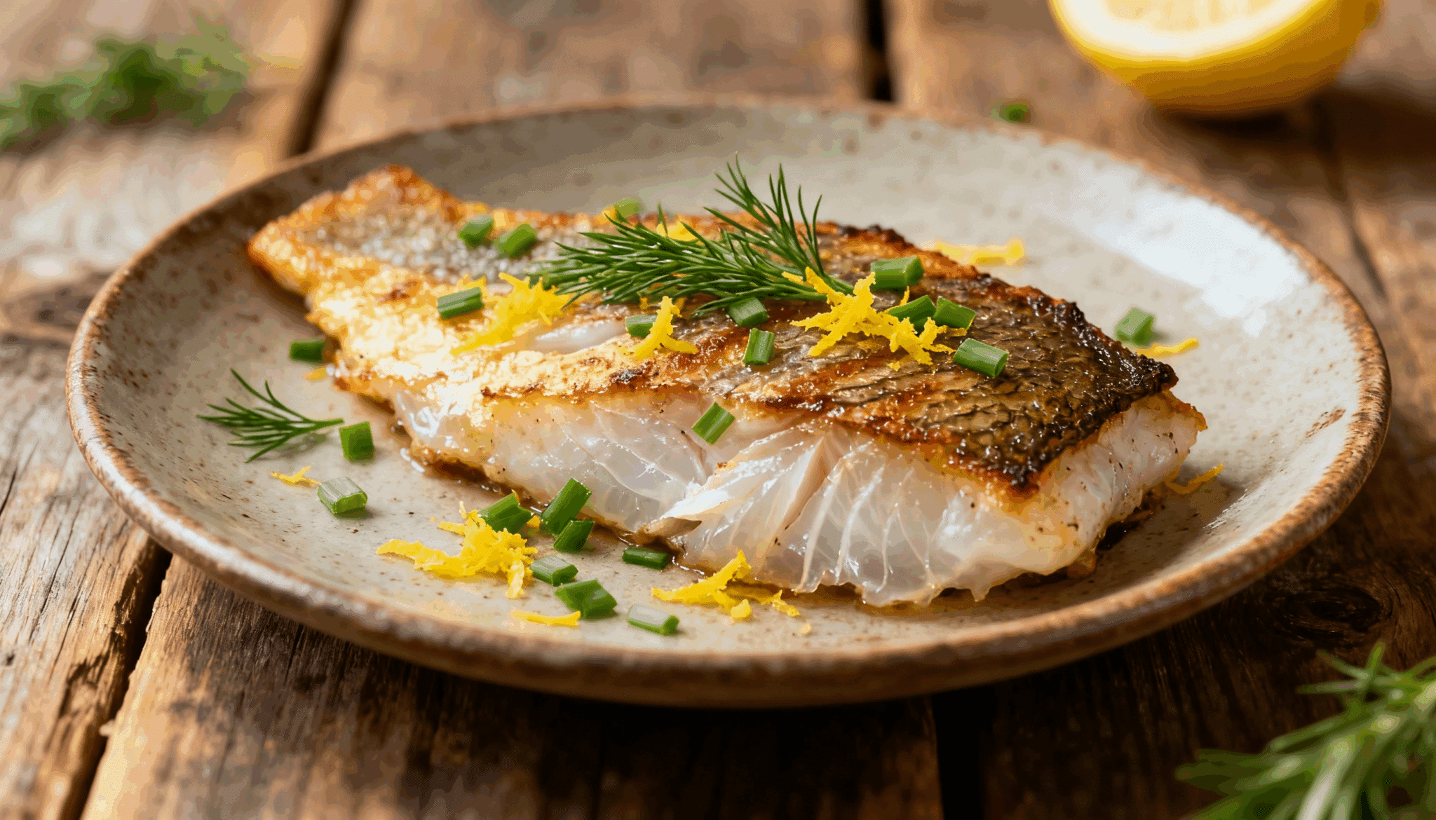 pan seared tilapia with herbs