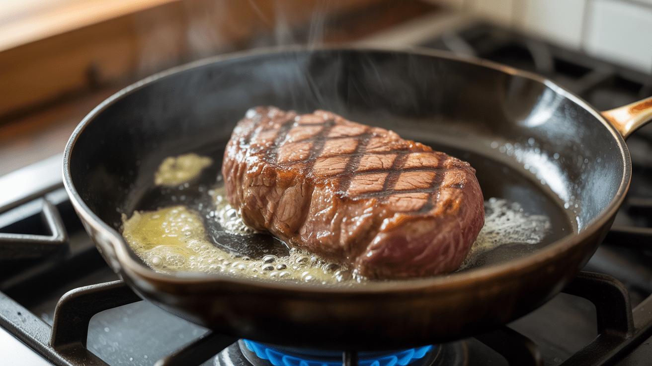 reheat-steak-on-the-stovetop