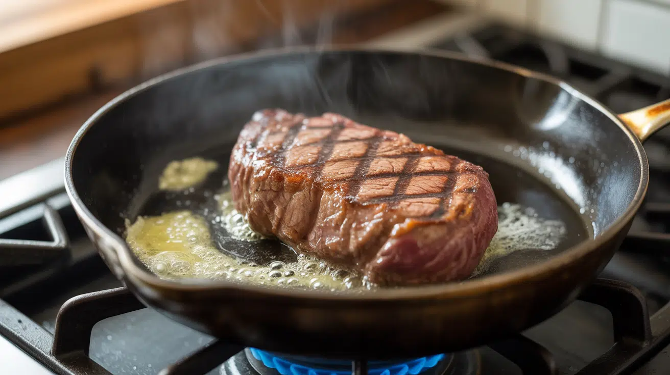 reheat-steak-on-the-stovetop