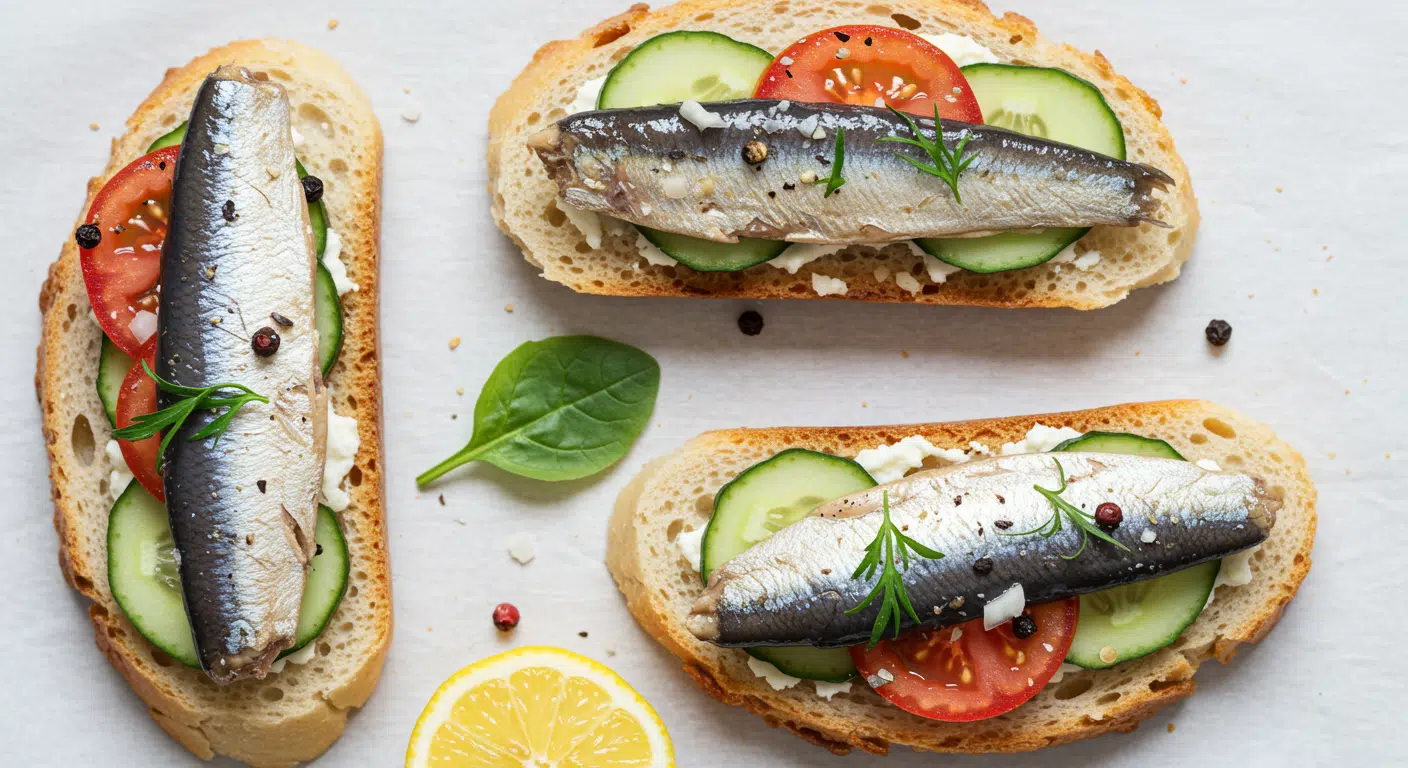 sardines on toast