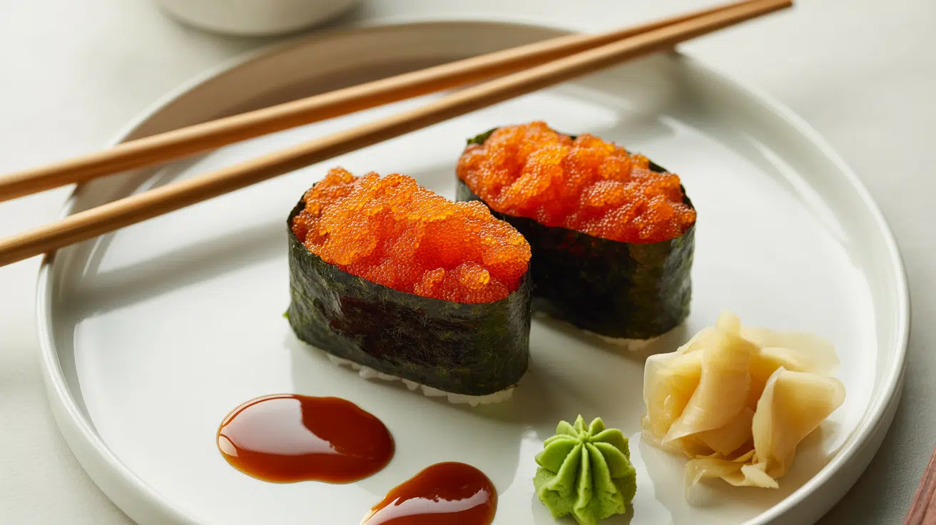 tobiko gunkan sushi
