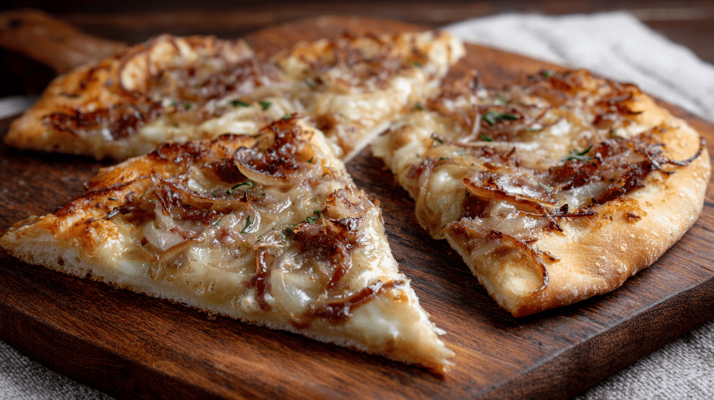 anchovy and onion pizza