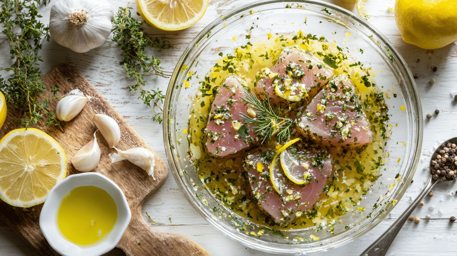 classic tuna steak marinade