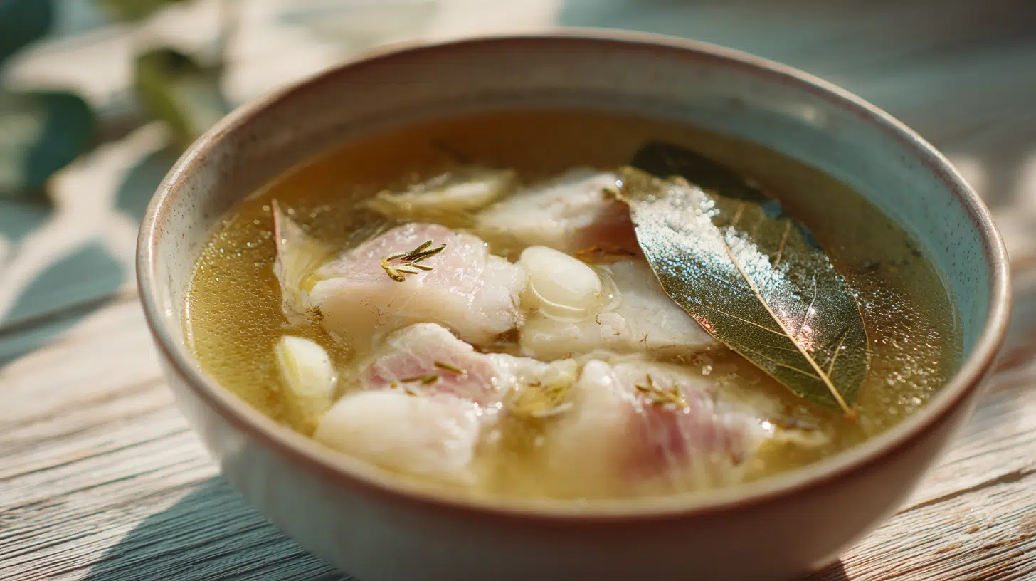 easy fish broth seafood soup