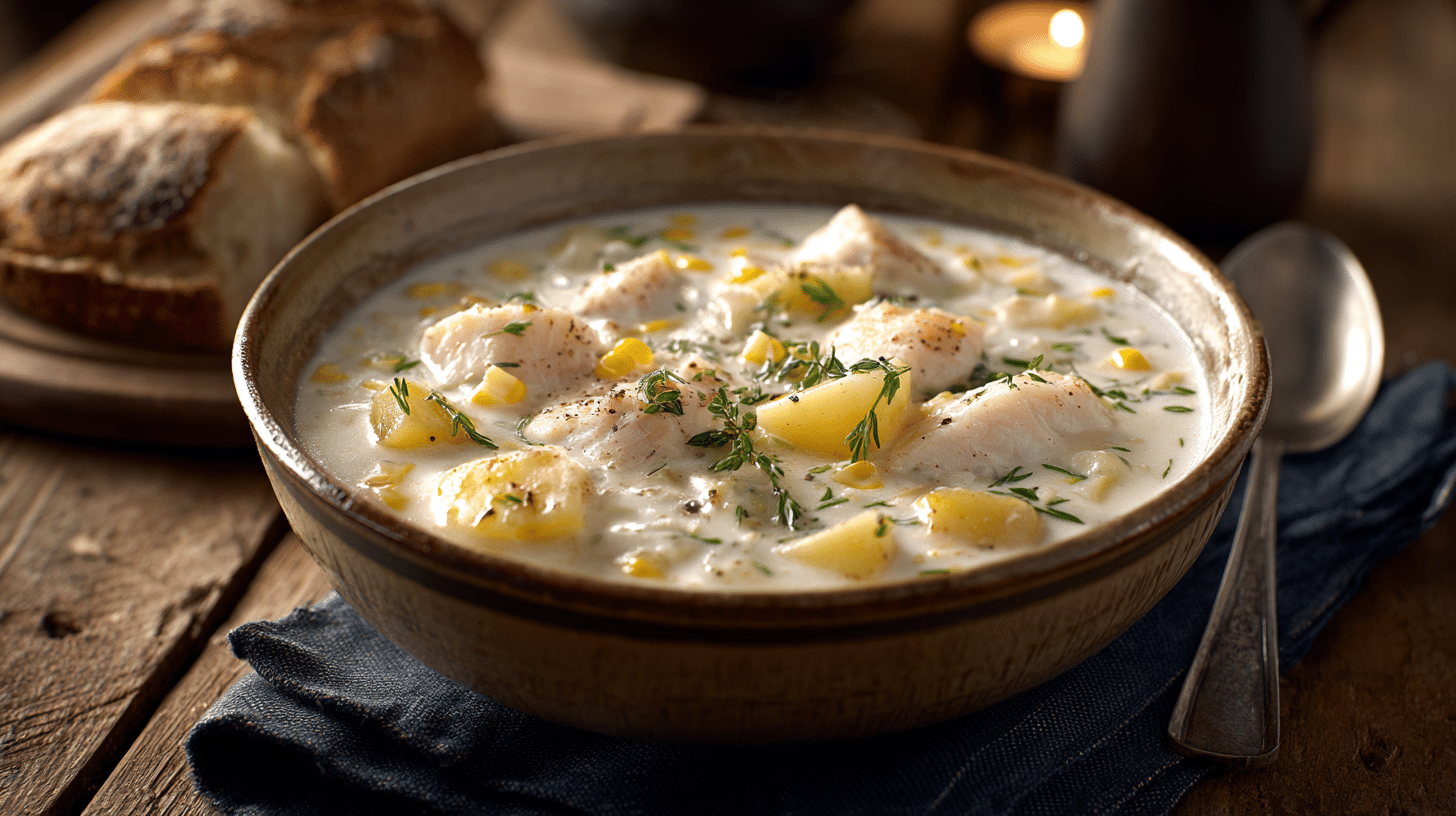 haddock chowder recipe