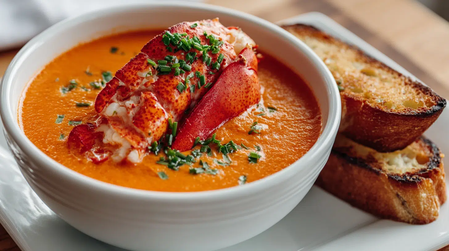 lobster bisque recipe step by step preparation