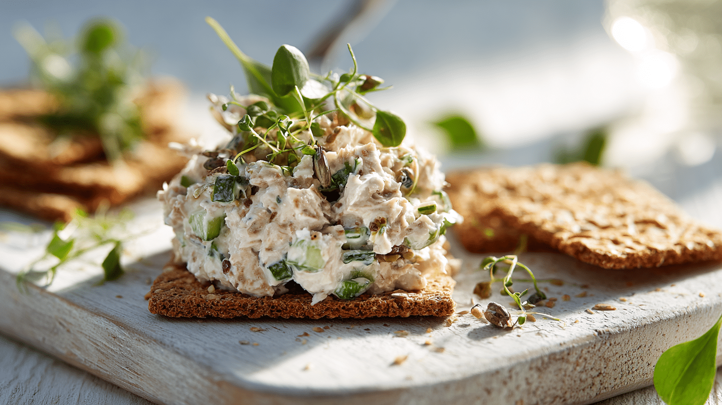 on crackers or toast